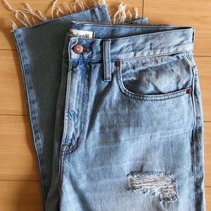Madewell Perfect Vintage Jean: Distressed Edition